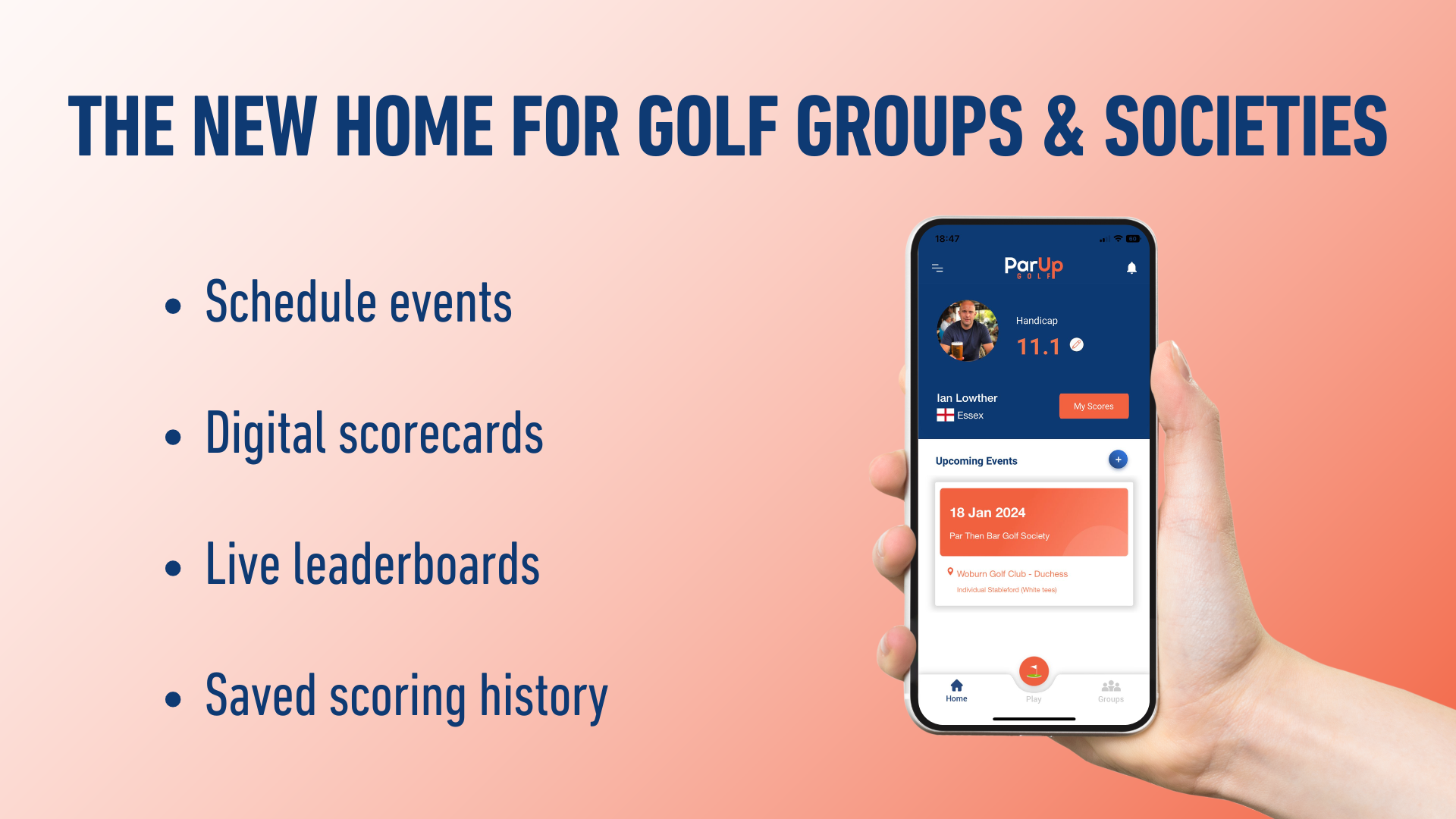 The Benefit of Digital Apps to Modern Golf Group Management.